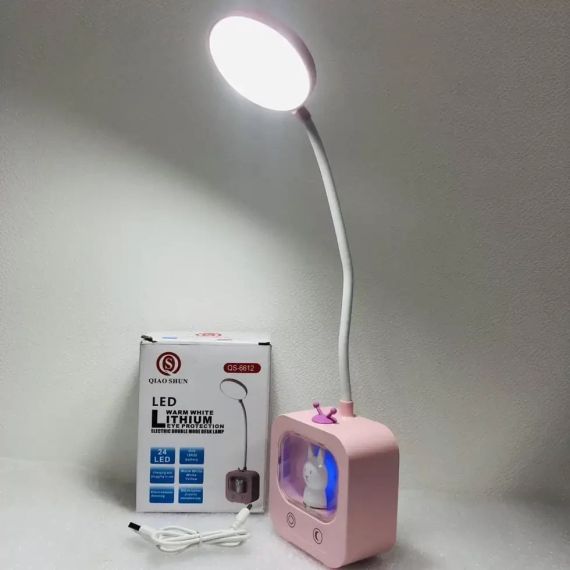 Светодиодная настольная лампа с движущейся головкой и RGB - подсветкой Плюшевого Мишки DIGAD 1943 | Зображення 7