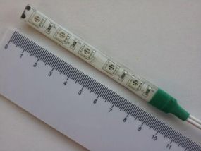 Стрічка світлодіодна 24V 10 см (50 х 50) зелена