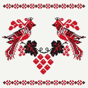 Картина за номерами "Весільний орнамент" 13037-AC 30х30 см