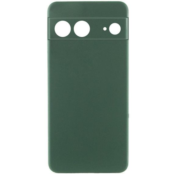 Чохол Silicone Cover Ummi Lakshmi Full Camera (AA) для Google Pixel 7 Зелений / Dark green