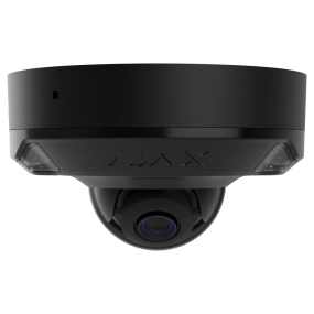 Ajax DomeCam Mini HL (5 Mp/2.8 mm) black IP відеокамера - Камери
