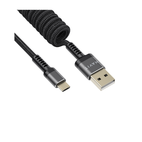 Кабель USB MicroUSB Havit HV-CB6250 2,4A 1,5м чорний | Зображення 3