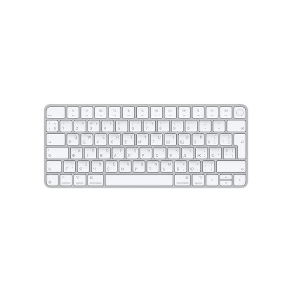 Клавіатура Apple Magic Keyboard with Touch ID Bluetooth/USB-C UA White (MXCK3UA/A)