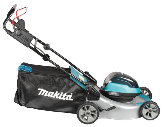 Газонокосарка акумуляторна Makita DLM466 BEO2 (46 см, 20-75 мм, 60 л, BL, LXT) | Зображення 2