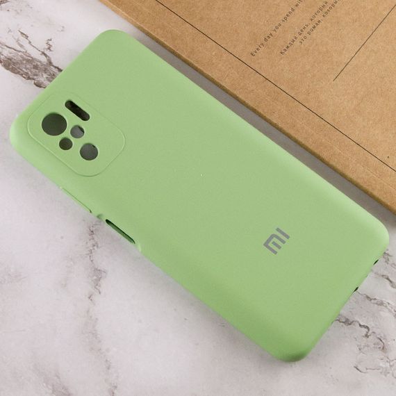 Чехол Silicone Cover Full Camera (AA) для Xiaomi Redmi Note 10 / Note 10s | Зображення 3