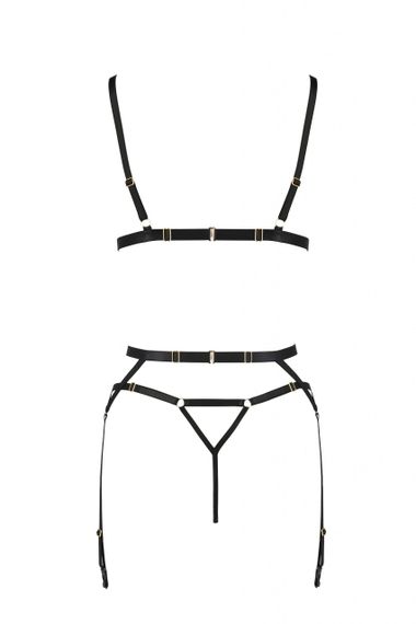 Комплект білизни, 2 предмети MEGGY SET black S/M - Passion | Зображення 3