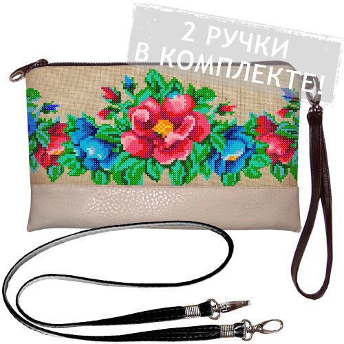Клатч через плече 25x15 см (KL_GL_15UKR005_SBR)