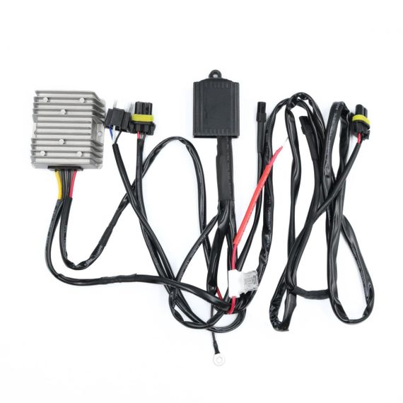 Проводка перетворювач для підключення Bi-LED линз Qray з 24V на 12V (20А) | Зображення 1