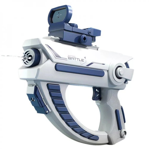 Дитячий водяний автомат на акумуляторі Water Space Gun, водяний пістолет на акумуляторі, водяний бластер на акумуляторі | Зображення 4