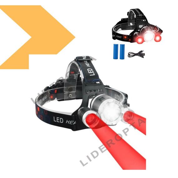 Налобний ліхтар з червоним світлом Police 3000-T6+2XPE (47472-3000_184) | Зображення 4