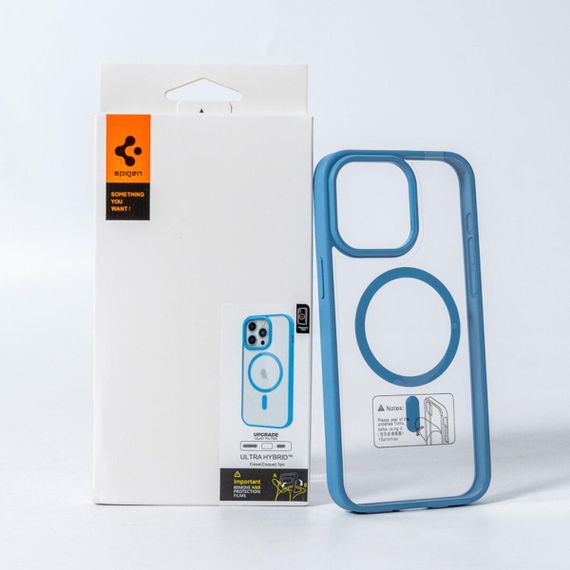 Чохол для смартфона Spigen AAA Magnetic Color for Apple iPhone 13 Pro Light Blue | Зображення 2