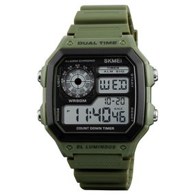 Годинник S2kmei 1299AG Army Green.