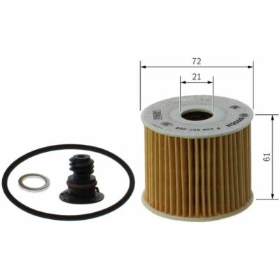 Фильтр масляный Bosch F026407308 | Зображення 4