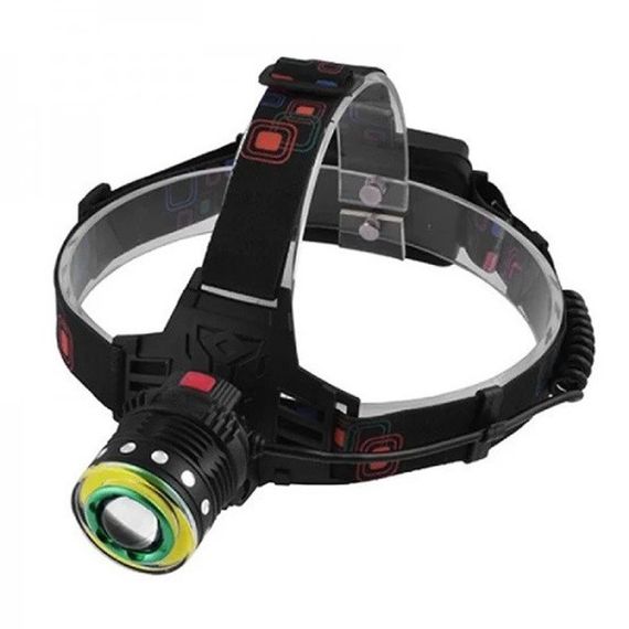 Ліхтар налобний Police T105-T6+COB акумуляторний, водонепроникний ліхтарик, головний ліхтарик | Зображення 5