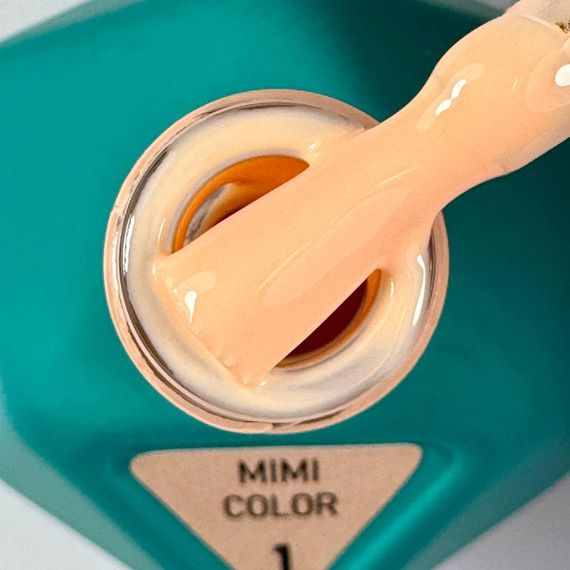 Гель-лак Victoria Avdeeva Mimi Color №1 (тёплый персиково-бежевый с карамельным оттенком) 12 мл HEMA & TPO FREE