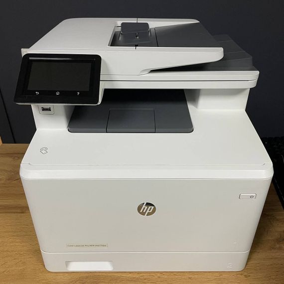 МФУ HP Color LaserJet Pro MFP M477fdw / Лазерная цветная печать / 600x600 dpi / A4 / 27 стр/мин / USB 2.0, Ethernet, Wi-Fi / Duplex б/у | Зображення 2