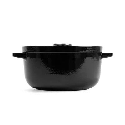 Каструля KitchenAid чавунна з кришкою 3,3 л Чорна (CC006058-001) | Зображення 1
