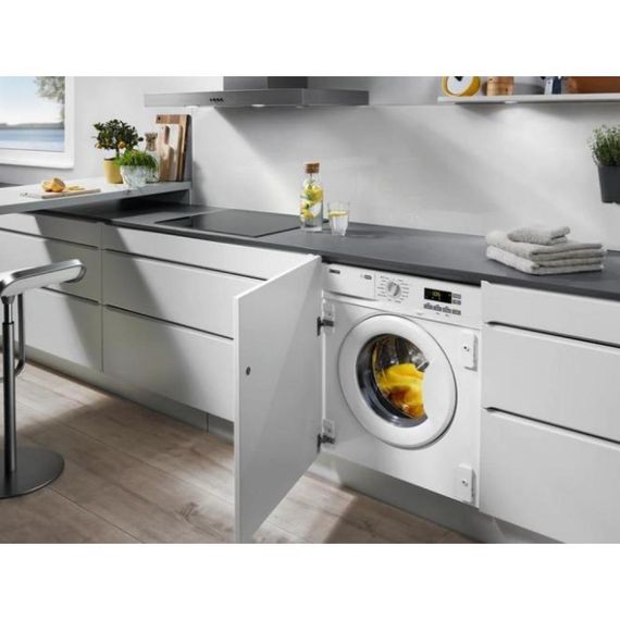 Стир. машина встр. Zanussi ZWI712UDWAU, 7кг, 1200, A+++, Дисплей, Белый (ZWI712UDWAU) | Зображення 1