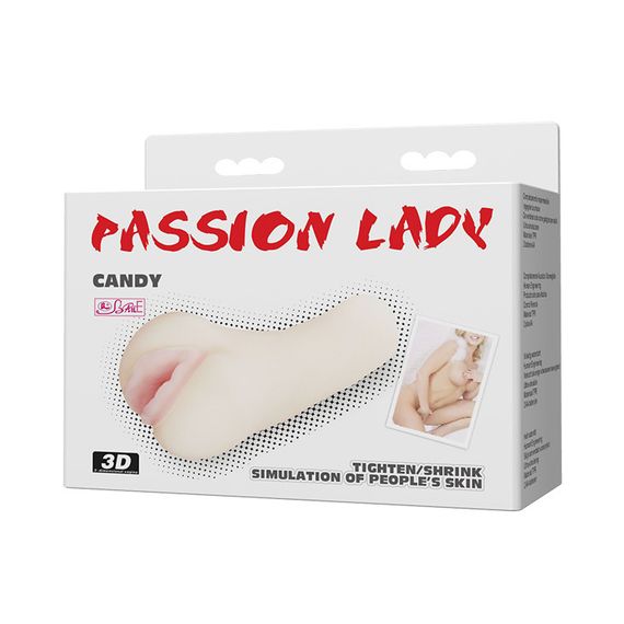 Мастурбатор вагіна BAILE Passion Lady Candy, реалістичний, 13,7 см Sex Aura | Зображення 7