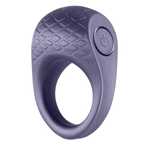 Эрекционное виброкольцо NS Novelties Seduction Levi, серое sexstyle