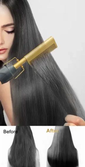 Гребінець Grand XL-210 для випрямлення волосся 2 в 1, електрична щітка | Зображення 4