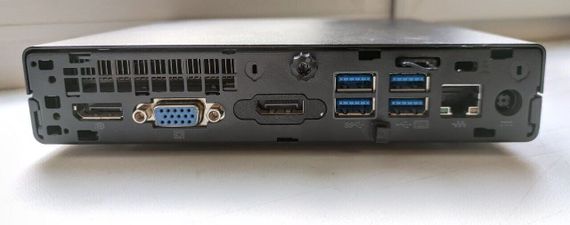Неттоп HP ProDesk 600 G2 Mini PC USFF / Intel Core i5-6500T (4 ядра по 2.5 - 3.1 GHz) / 8 GB DDR4 / 120 GB SSD M.2 / Intel HD Graphics 530 / DisplayPort б/в | Зображення 4
