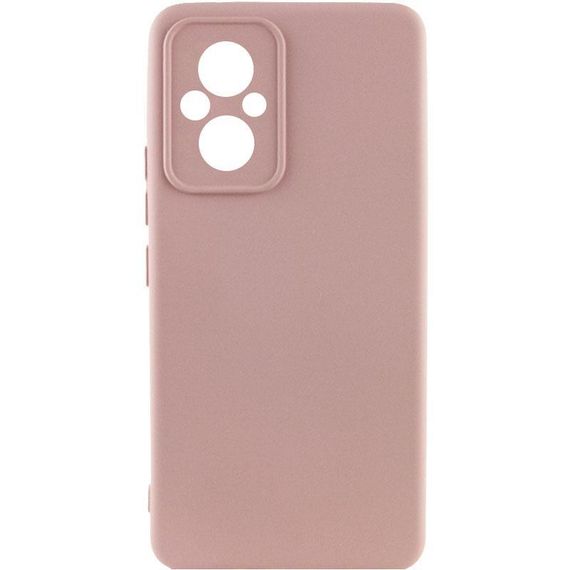Чохол Silicone Cover Ummi Lakshmi Full Camera (AA) для Xiaomi Poco M5 Рожевий / Pink Sand