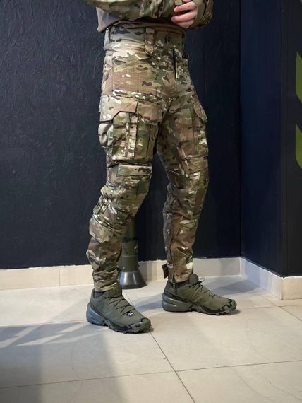 Тактично-польові штани з наколінниками KS-PRO Military, мультикам MTP | Зображення 6