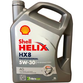 Моторна олива Shell Helix HX8 Professional AG 5W-30 5л.