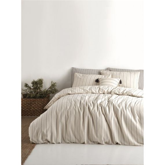 Постільна білизна Limasso Stonewashed Ranforse 200 х 220 см Tommy Light