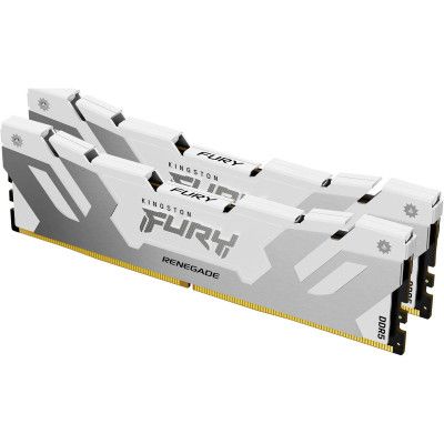Модуль памяти для компьютера DDR5 64GB (2x32GB) 6000 MHz Renegade White Kingston Fury (ex.HyperX) | Зображення 2