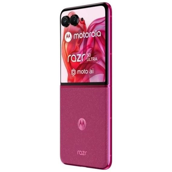 Мобильный телефон Motorola Razr 50 Ultra 12/512GB Hot Pink (PB1T0103RS) | Зображення 6