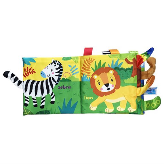 Інтерактивна розвивальна книжечка "Джунглі" MGZ-1219 | Зображення 1