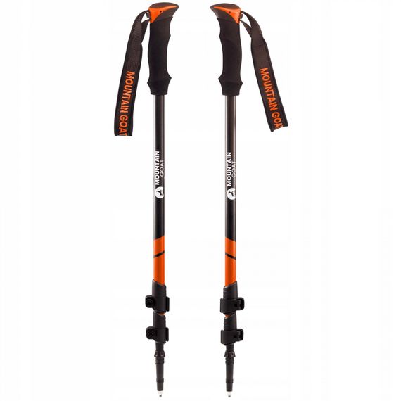Трекінгові палиці Mountain Goat Peak+ 60-135 см MG0006 Black/Orange (P-5907739318275) | Зображення 6