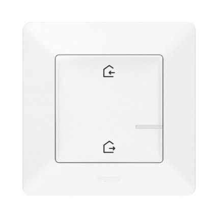 Valena Life with NETATMO. Главный беспроводной выключатель &quot;Дома / не дома&quot;. Белый (752186)