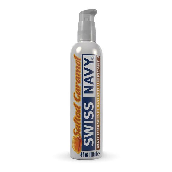 Розпродаж!!! Лубрикант на водній основі Swiss Navy Salted Caramel 118 мл (термін 13.09.2026) Sex Aura
