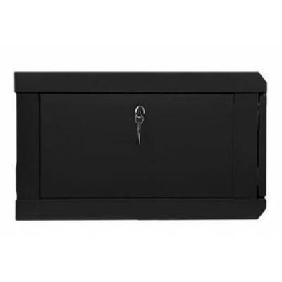 Шкаф настенный Hypernet 6U 19" 600x450 (WMNC-6U-FLAT-BLACK) | Зображення 1