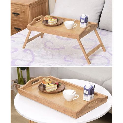 Столик бамбуковий для сніданку в ліжко Ruhhy 25052 | Зображення 6