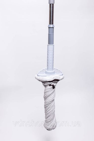 Швабра з класичною круглою насадкою для вологого прибирання підлоги, підходить для плитки, ламінату HP-35015-15 | Зображення 1