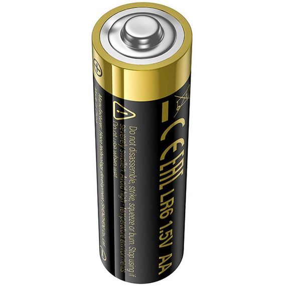 Батарейки Hoco JA1 AA (LR6) Alkaline упаковка 10 шт Black | Зображення 3