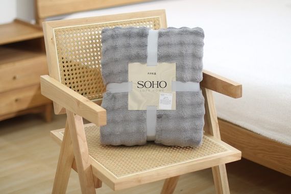 Плед Soho 150х200 см Volume Gray | Зображення 2