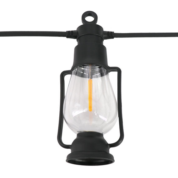 Гирлянда ретро-лампы подвесные 220 В, тёплый свет, уличная SFK-49 | Зображення 2