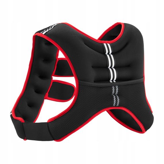 Жилет-обтяжувач для тренувань 4FIZJO 5 кг Black/Red (P-5905973402156) | Зображення 7