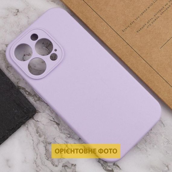Чохол Silicone Case Full Camera Protective (AA) NO LOGO для Apple iPhone 17 Air (6.5") Бузковий / Lilac | Зображення 2