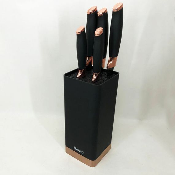 Набор ножей для домашнего повара Magio, Набор ножиков для кухни, Ножи кухонные профессиональные ZV-56 | Зображення 3