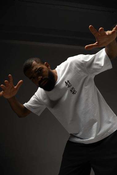 Футболка "INK OF UNIVERSE" WHITE L | Зображення 5