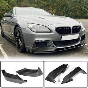 Передний бампер лип Flap V2 (для M-Sport, Карбон) для BMW 6 F12/F13/F06 2011-2018 гг