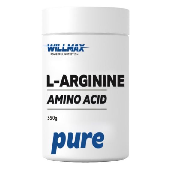 Аргінін для спорту Willmax L-Arginine 350 g /70 servings/ Pure