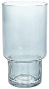 Кількість: Ваза настільна скляна Fuji 25.5х14см light blue