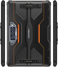Планшет Oukitel RT8 11" FHD+ /6GB/256GB/ G99 /20000mAh/ 48+32Мп Night/ IP69K / LTE Orange з тримачем